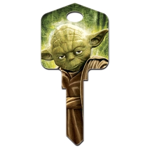 Licensed Keys Yoda Star Wars Silca Ref UL054