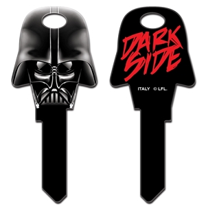 Licensed Keys Darth Vader Dark Side Star Wars Silca Ref UL054