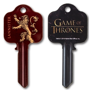 Licensed Keys - Game of Thrones - Lannister - Silca Ref UL054