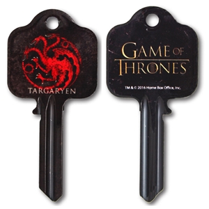 Licensed Keys - Game of Thrones - Targaryen - Silca Ref UL054
