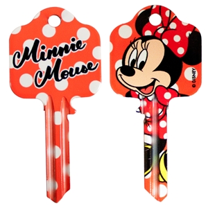 Licensed Keys - Minnie Mouse Ref UL054