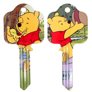 Licensed Keys - Winnie the Pooh Ref UL054
