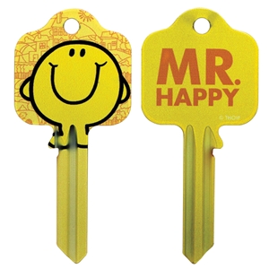 Licensed Keys - Mr Happy Silca Ref UL054