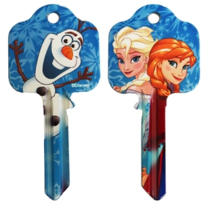 Licensed Keys Disney  Frozen (Silca Ref UL054)