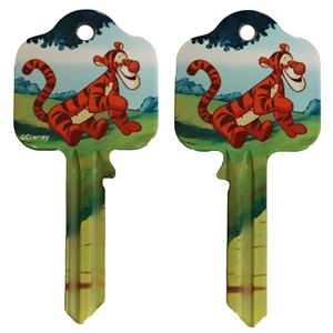 Licensed Keys Tigger (Silca Ref UL054)