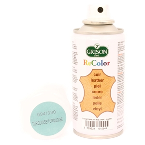 Grison Shoe Colour Aerosol 150ml, Turquoise 330 CLEARANCE OFFER 70% OFF TRADE LIST PRICE