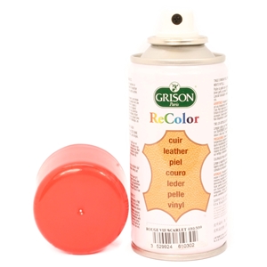 Grison Shoe Colour Aerosol 150ml, Scarlet 339 CLEARANCE OFFER 70% OFF TRADE LIST PRICE