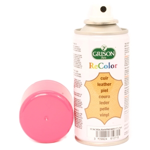 Grison Shoe Colour Aerosol 150ml, Raspberry 343 CLEARANCE OFFER 70% OFF TRADE LIST PRICE