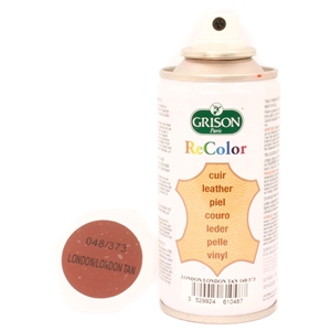 Grison Shoe Colour Aerosol 150ml, London Tan 373 CLEARANCE OFFER 70% OFF TRADE LIST PRICE