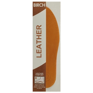 Birch Leather Insoles Ladies One Size