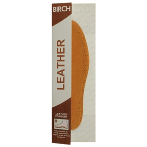 Birch Leather Insoles Ladies Size 3