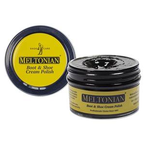 Meltonian Boot & Shoe Cream Polish 50ml Dumpi Jar Black 002