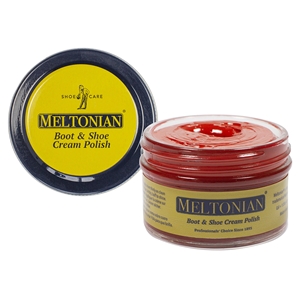 Meltonian Boot & Shoe Cream Polish 50ml Dumpi Jar Scarlet 022