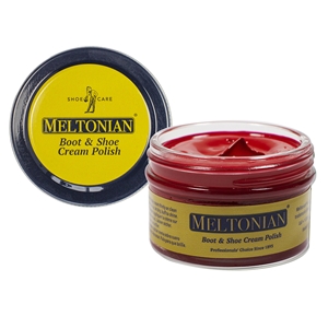 Meltonian Boot & Shoe Cream Polish 50ml Dumpi Jar Cardinal Red 023