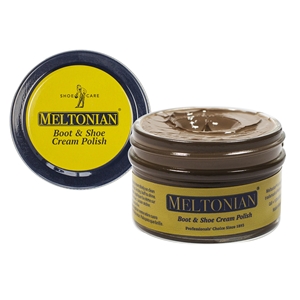 Meltonian Boot & Shoe Cream Polish 50ml Dumpi Jar Bark 128