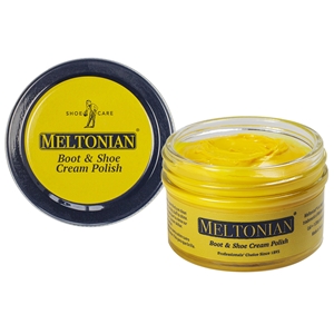 Meltonian Boot & Shoe Cream Polish 50ml Dumpi Jar Lemon 144