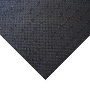 Topy Vulkotop Heeling Strip Mesh Pattern, Black 3/4 Inch