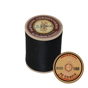 Superior Polyester 30 Thread Black 180 50g Reel
