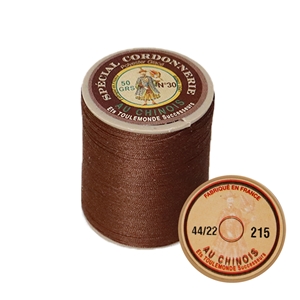 Superior Polyester 30 Thread Brown 215 50g Reel