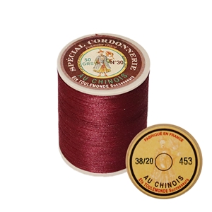 Superior Polyester 30 Thread Burgundy 453 50g Reel