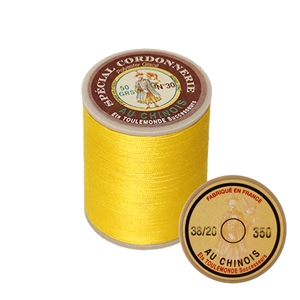 Superior Polyester 30 Thread Yellow 350 50g Reel