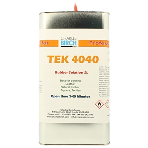 TEK 4040 Rubber Solution 5 Litres Adhesive