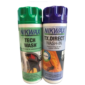 Nikwax Twin Pack Tech Wash/TX. Direct 300ml