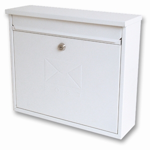 Elegance Post Box White