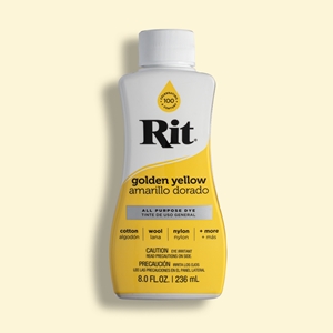 Rit All Purpose Liquid Dye 8 fl oz Golden Yellow