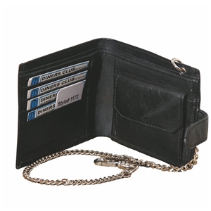 Nappa Wallet With Chain RFID