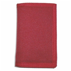 Tri-Fold Canvas Wallet Assorted Colour 5 x 3.5 Inch
