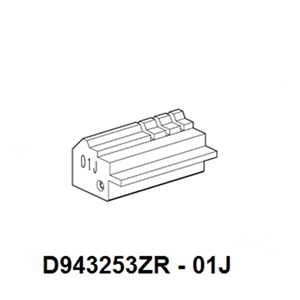 D943253ZR - 01J, Jaw for - Futura Code Cutting Machine