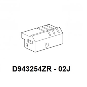 D943254ZR - 02J, Jaw for - Futura Code Cutting Machine