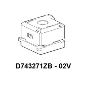 D743271ZB - 02V ASSA Clamp for Futura Code Cutting Machine