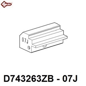 D743263ZB - 07J, Jaw for Futura Code Cutting Machine