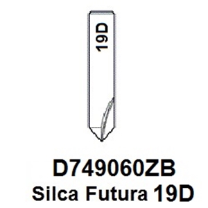 D749060ZB - Silca Futura 19D Cutter