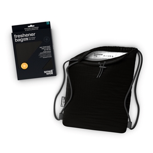 SmellWell Freshener Bag Extra Large Size 20 litres (39cm x 50cm) Solid Black