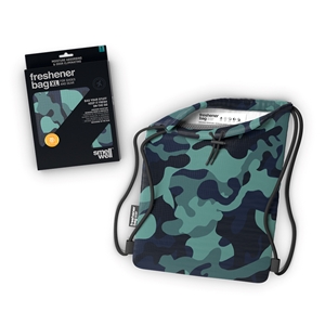 SmellWell Freshener Bag Extra Large Size 20 litres (39cm x 50cm) Camo Green