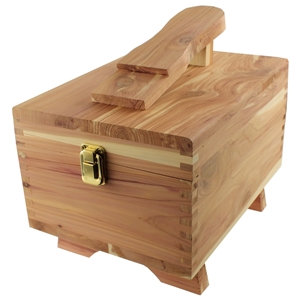 Cedar Wood Shoe Care Box