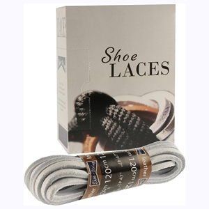 Shoe-String EECO Laces 100cm Polyvelt White (12 prs)