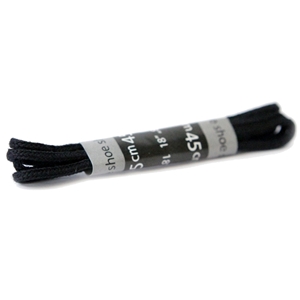 Shoe-String EECO Laces 220cm Round Black (12 prs)