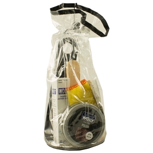 Kit Shoe Clean Bag - PVC Includes Woly Neutral Polish