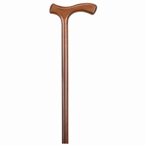 Brown Crutch Handle Walking Stick