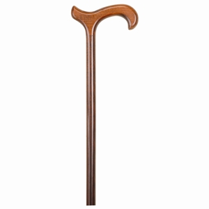 Brown Derby Handle Walking Stick