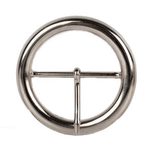 Buckles Large Round Shape Nickel Plated 60mm