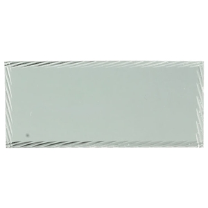 Silver Diamond Cut Engraving Plate 45mm x 20mm