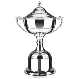 18.5cm Silver Plated Cup With Lid Clearance Price £34.50