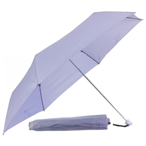 Mini Pencil Slim Umbrella W/Rubberised Handle Lilac