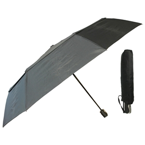 X-Strong Mini Golf Umbrella Auto With Double Canopy, Black