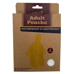 Vacay Accessories Adult Poncho x 2